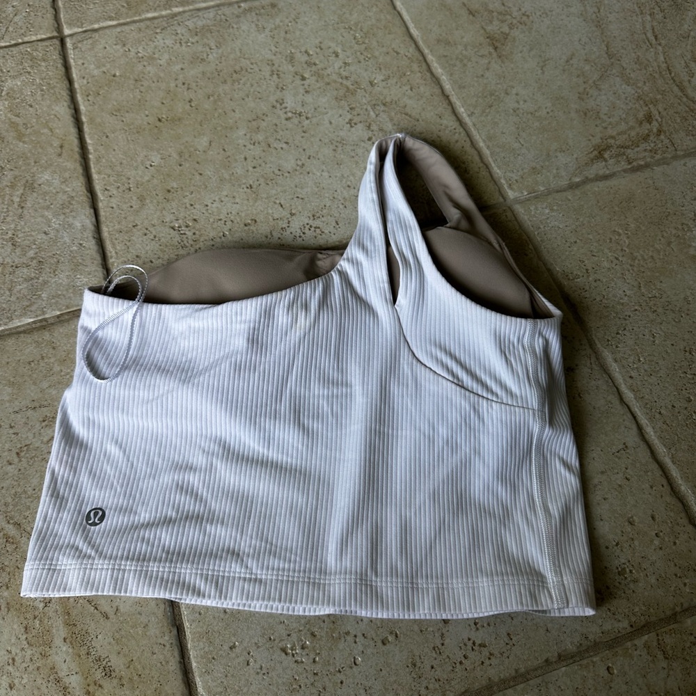 Lululemon Ribbed Asymmetrical Tank Top - Picture 3 of 5